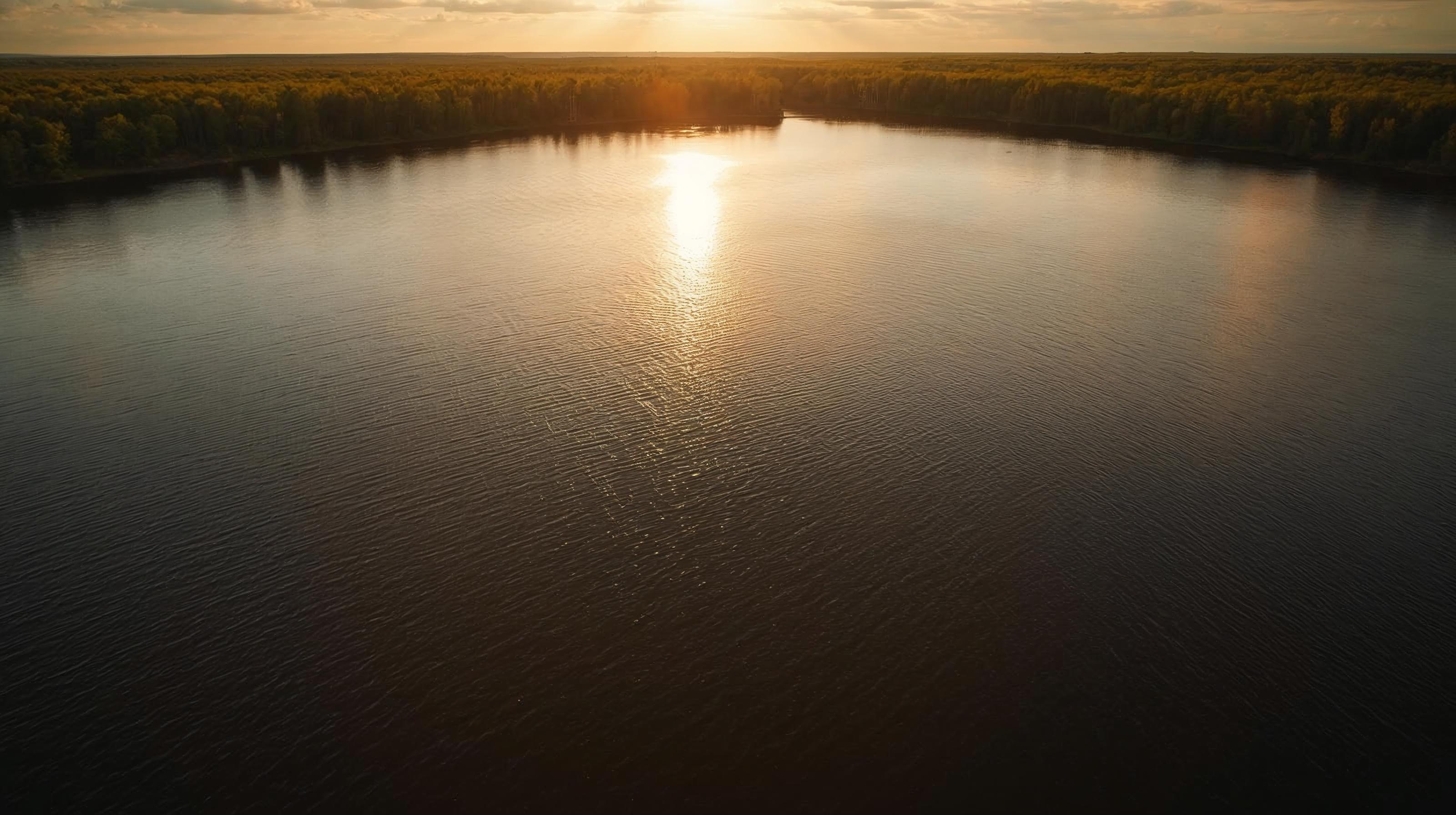 Озеро Липово: закрытый водоём, окружённый лесами